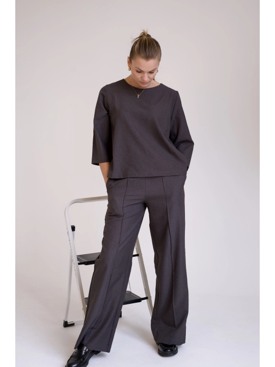 Spodnie grafitowe Antracite